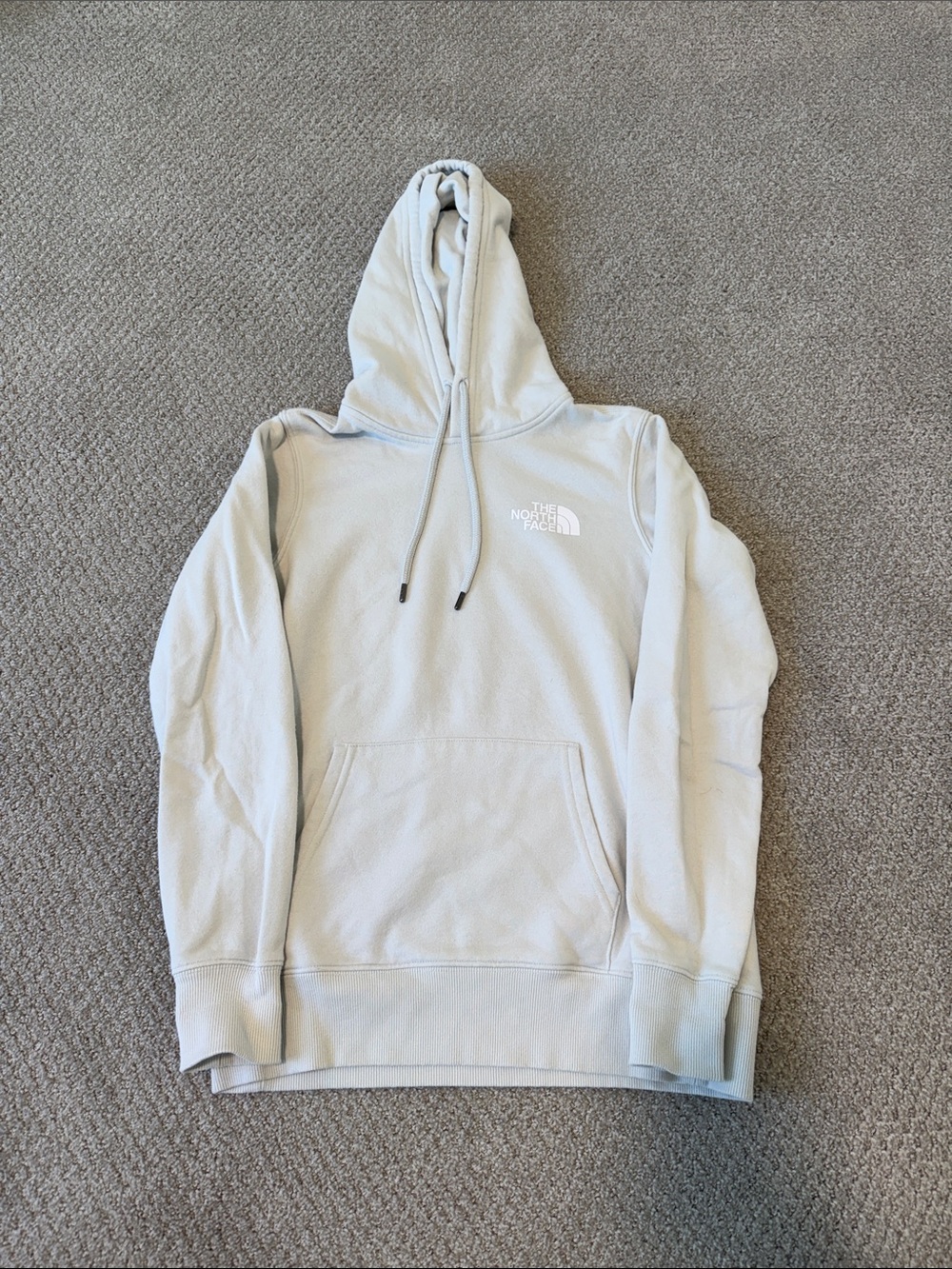The North Face Men's Light Gray Crewneck Hoodie